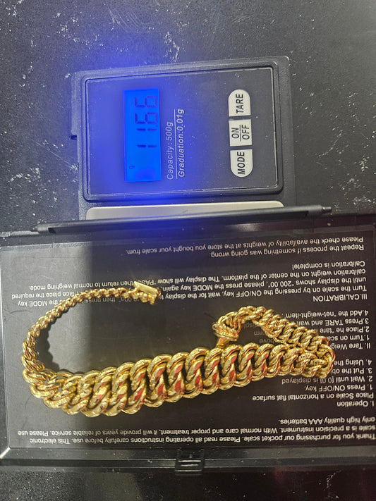 Manilla de Oro 10K - Modelo Princesa (Dama)